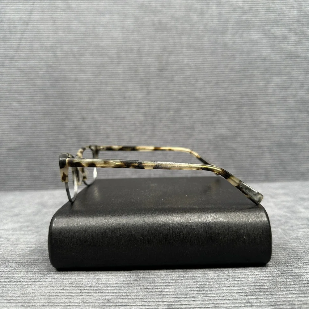 Warby Parker Holcomb Eyeglasses Tortoiseshell Silver Cat Eye Frames 49-19-140
